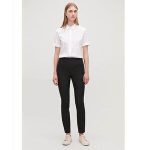 COS | Pull-on Skinny Riding Pants in Navy Blue